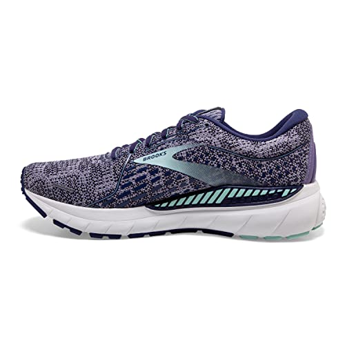 Brooks Brooks Women's Adrenaline GTS 21 Supportive Running Shoe - Lavender/Blue Ribbon/Tint - 11.5 Medium