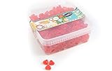 Deine Naschbox - Zuckerfreie Fruchtgummi Herzen - 1kg Süßigkeiten-Box - XL Großpackung