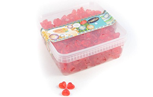 Deine Naschbox - Zuckerfreie Fruchtgummi Herzen - 1kg Süßigkeiten-Box - XL Großpackung Cover