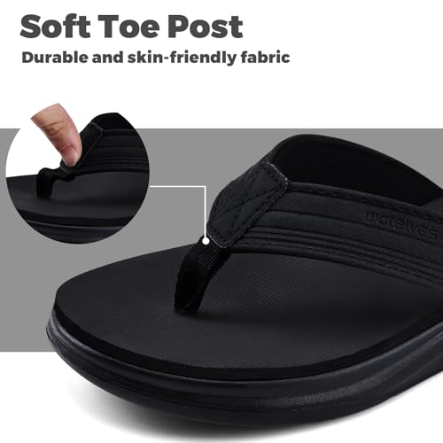 Image of WateLves Girls Flip Flops Non-Slip Casual Thong Sandals Summer Sandal Shoes for Beach Swim Pool (Little Kid /Big Kid)