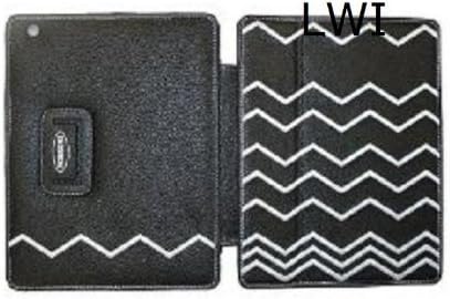 Missoni for Target Leather Apple IPAD 2 Case Black White ZigZag Embroidery
