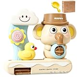 Bathtub Toys, Elephant Suction Cup, Interactive Cute Funny Water Game