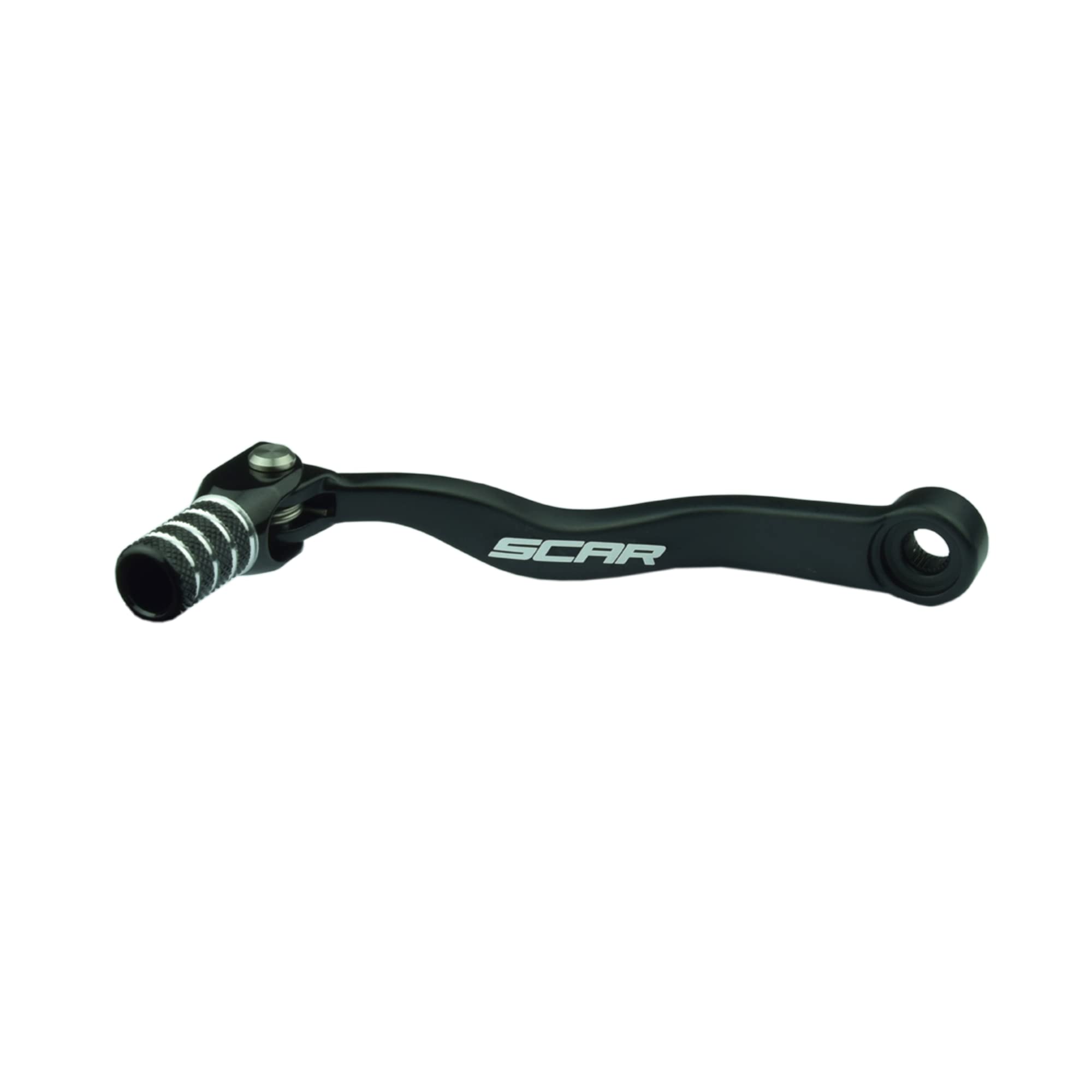 SCAR Schalthebel Ganghebel kompatibel mit KTM 125 250 300 SX EXC XC XCW HUSQVARNA TC TX TE 23-26 GASGAS MC EX EC 24-26 - Schwarz