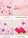 Mikrdoo Girls Pajamas Cute Crew Neck Tween Girl Pajamas Fashion Long Sleeve Pink Cat Kids Pjs Cotton Sleepwear Set Size 10
