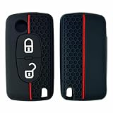 Ajuste perfecto: la funda para llave es muy suave, duradera, resistente a la suciedad y al agua, después de moldear 1:1, la posición de la llave es precisa, personalizada para tu llave. Proporciona acceso completo a todos los botones, lo que permite un funcionamiento suave y sin obstáculos sin quitar la funda.