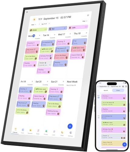 21.5 Inch Digital Calendar Wall Touchscreen