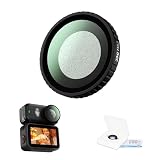 JJC DJI Osmo Nano ブラックミスト1/2フィルター filter ミスト映画効果フィルター カメラ保護フィルター 色彩コントラスト強調 HD光学ガラス アルミフレーム レンズ保護 高透過率 撥水防汚 キズ防止 装着便利 風景 水面 湿地 写真撮影用 vlog カアクションカメラ アクセサリー