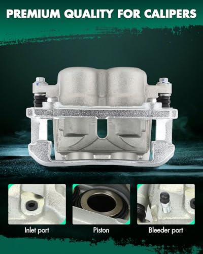 Image of SCITOO Front Right Brake Caliper With Bracket 18-B5022 Compatible For Ford For F-250 Super Duty 2005-2012 For Ford For F-350 Super Duty 2005-2012