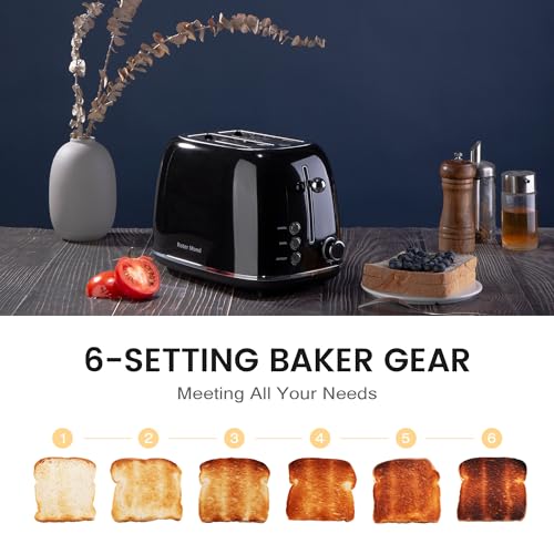 2-Slice-Toaster-Retro-Stainless-Steel-with-Bagel-Cancel-and-Defrost-Functions-6-Bread-Shade-Settings-Extra-Wide-Slots-and-Removable-Crumb-Tray-Black
