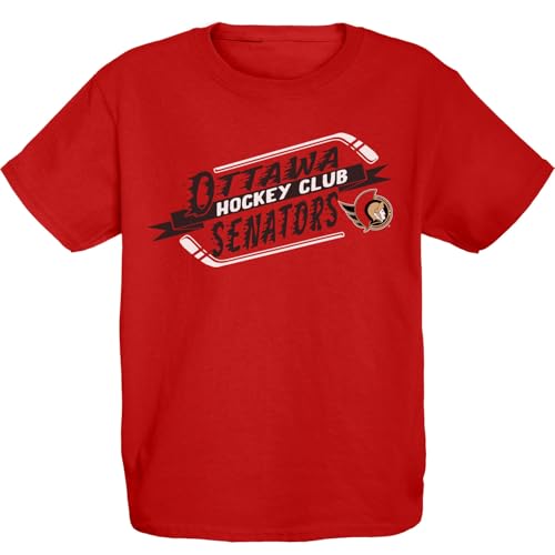 Ottawa Senators NHL Officially Licensed Youth T-Shirt Team Color, Large