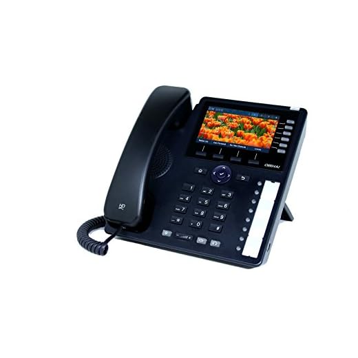 Obihai Gigabit IP Phone - Up to 24 Lines - Built-In WiFi and Bluetooth - Support for Google Voice and SIP-Based Services (OBi1062)