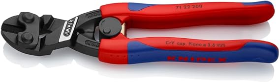 KNIPEX Tools 71 22 200 SBA Angled CoBolt Cutters, 8-Inch
