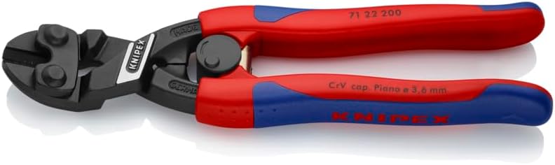 KNIPEX Tools 71 22 200 SBA Angled CoBolt Cutters, 8-Inch