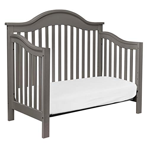 Image of DaVinci Jayden 4-in-1 Convertible Crib in Slate, Greenguard Gold Certified
