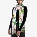 Tropical Palm Tree Hula Dancer Dog Greyhound Pattern Soft Long Scarf Fall Winter Scarf Fashion Shawl Wrap with Fringe Warm Blanket Scarves