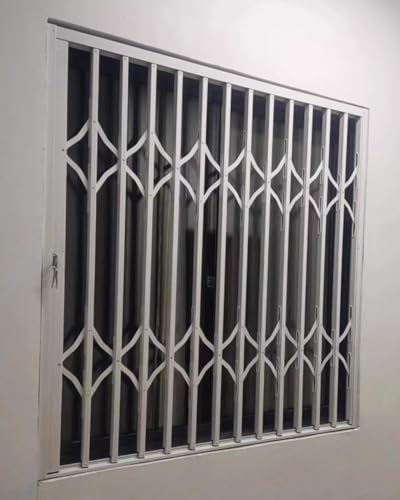 Barras de seguridad plegables interiores para ventanas, protección antirrobo para prevención de robos de loft y cobertizos