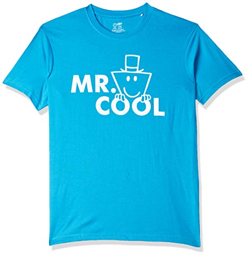 Image of Joshua Tree Boy's Mr. Men Little Miss Regular fit T-Shirt (Pack of 2) (MM-14 White, Blue 10-11 Years)