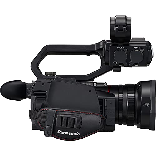 Panasonic Ag-Cx10 4K Camcorder + Padded Case, Sandisk Extreme Pro 128 Gb Memory Card, Tripod, Lens Filters, Sony Headphones, Sony Mic, External 4K Monitor, Wire Straps, Led Light, And More #TOP4
