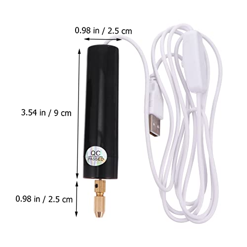 Mini perceuse électrique USB pour bricolage avec ses accessoires de perçage - 6