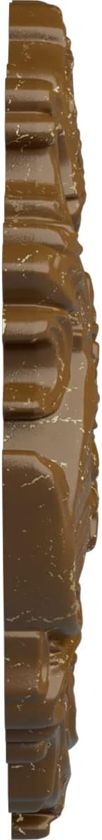 Ekena Millwork CM16PLSTCDecorative Ceiling Medallions Modeled After Original Historical Patterns & Designs, Smokey Topaz Crackle