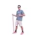 YouCanDoIt -Red- Pull up and Chin up assist bands -for P90-X Fitness Workouts-Resistant Exercise, Cross Fit, Power Lifting and Stretching-Guaranteed- (single band)