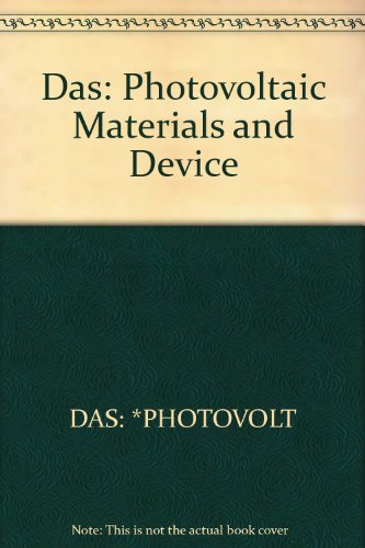 Photovoltaic Materials and Devices