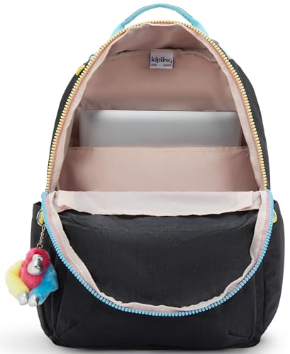 Image of Kipling Women's Seoul Fc 15 inch Laptop Backpack, Durable, Roomy with Padded Shoulder Straps, Built-In Protective Sleeve