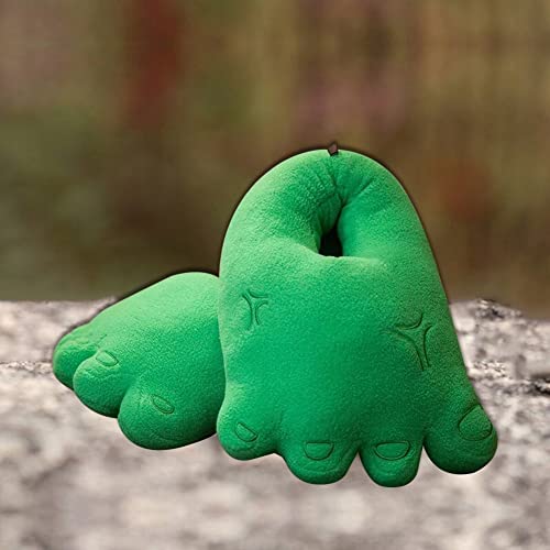 Pantoufles de gros pieds drôles en coton pour cocooner chaleureusement en hiver - 3