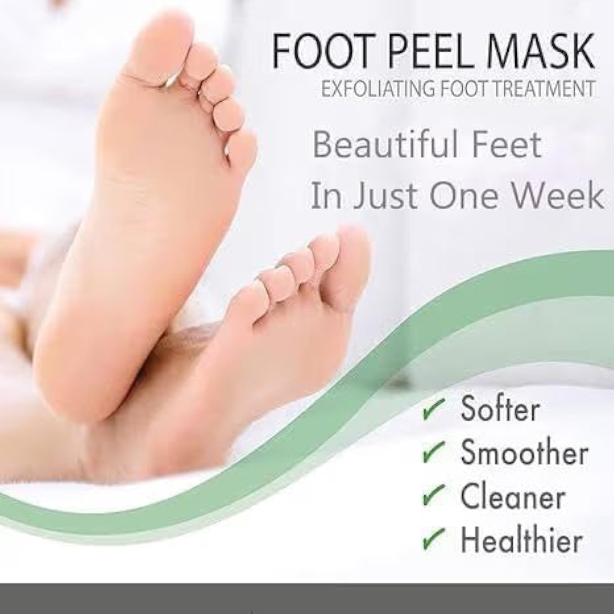 1 Pair Rose Foot Peeling Mask for Dead Skin Removal