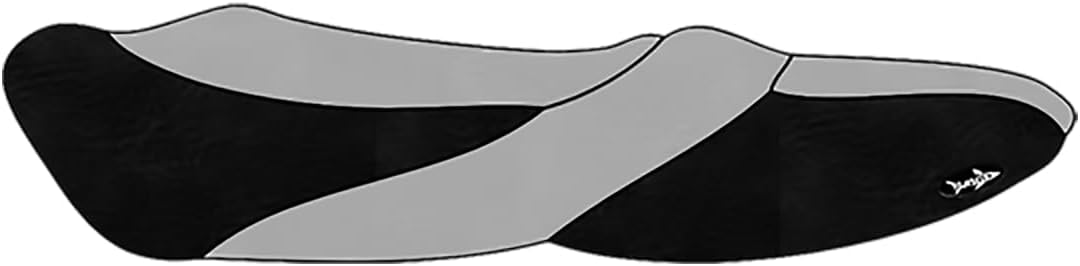 BlackTip Jetsports Premium Seat Cover Compatible with Kawasaki 2006-2007 STX-12F/2006-2019 STX-15F (Black)