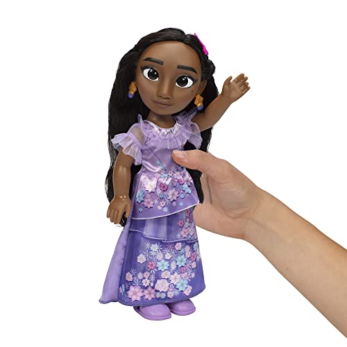 Disney Encanto Isabela Toddler Doll, 14” / 35cm Articulated Doll Features Iconic Dress, Shoes, Earrings - Image 3