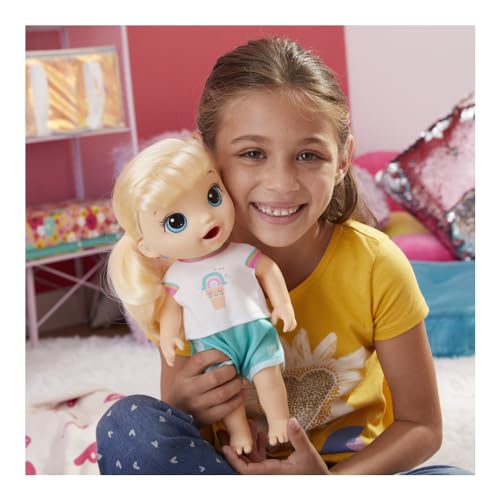 Boneca Baby Alive Bebê com Patins - Cabelos Loiros 30 cm - F5649 - Hasbro