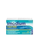 Imodium Liqui-Gels - Fast Relief of Diarrhea - Loperamide Hydrochloride - Antidiarrheal - 60 Liquid Capsules, 2mg