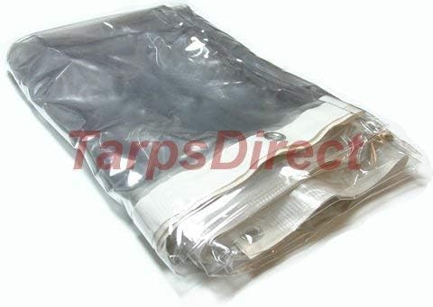7' x 8' Clear Vinyl Tarps - 20 MIL