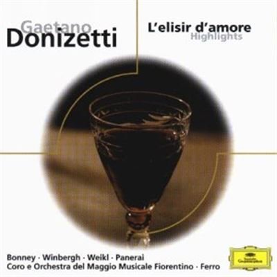 Donizetti: Elixir Of Love (Highlights) [Audio CD] DONIZETTI;GAETANO