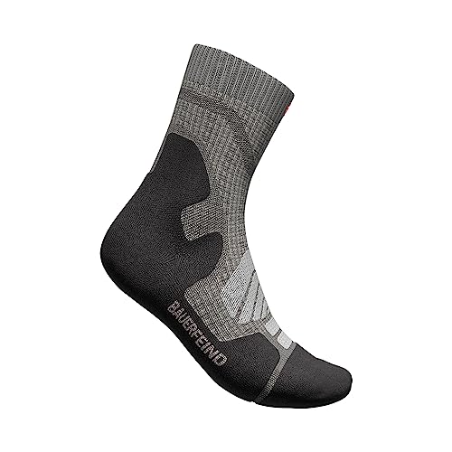 BAUERFEIND Wandersocken Outdoor Performance Mid Cut Socks“ für Outdooraktivitäten wie Wandern (Trekking, Hiking), 1 Paar Sportsocken aus Wolle (Merino)