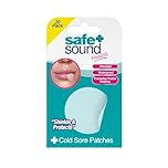 Safe and Sound Health Cold Sore Patches – 20 Pack – Invisible Hydrocolloid Patches for Fast Healing, Protection & Discreet Cold Sore Treatment