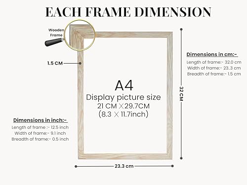 Image of Modern Scenery Bird Wall Art Frame | Pinterest Inspired Aesthetic Wall Decor | Bird Photo Frame | Ready to Hang Minimal Nature Frame for Living Room Bedroom & Office | (Design 4)