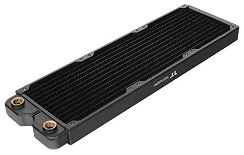 Image of Thermaltake Pacific DIY Liquid Cooling System C360 27mm Thick High-Density Fins Single-Row Copper Tubes Copper Radiator CL-W228-CU00BL-A