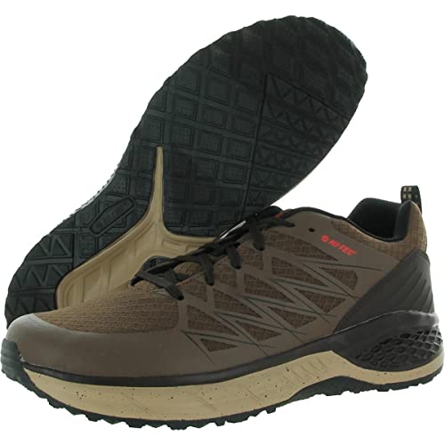 HI-TEC Mens Demolisher Low Trail Trail Running Sneakers Shoes - Brown - Size 11 M2
