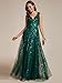 Ever-Pretty Women's Sequin Sleeveless V-Neck Formal Dresses Sexy Empire Waist Evening Gown Prom Dress 2026 Deep Green US08