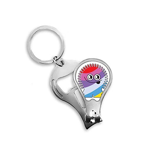 Coupe-ongles de pieds solide pour ongles épais design Univers et Rainbow Alien