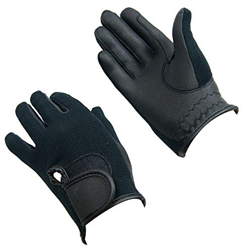 Trilanco Bitz-Guantes sintéticos (Talla XL), Color Negro, Unisex Adulto, Extra-Large