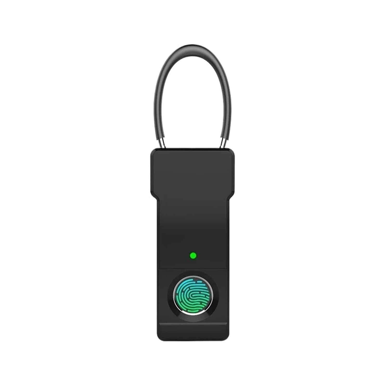 DIGNIFE Smart Door Lock, Bluetooth Fingerprint Combination Padlock Mini Metal Anti-Theft Keyless Lock(Nero)