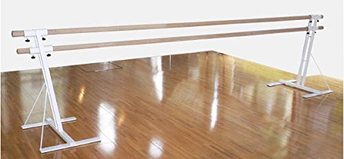 Amazon.co.jp: バレエレッスンバー クリスタルバー プロユース2段固定