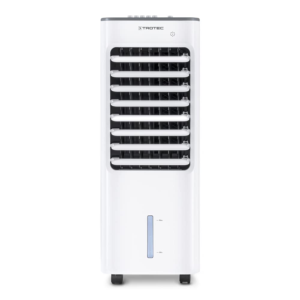 TROTEC Rafraîchisseur d'air - climatiseur mobile PAE 21 avec filtre à air - climatiseur mobile sans évacuation, 3 vitesses, fonction swing, fonctionne par évaporation