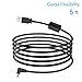 Pixelman Charging Cable for Garmin GPS,(18AWG 5ft) 90 Degree Angled GPS Vehicle Power Cable,Mini USB Charger Cord for Garmin zumo Garmin nuvi GPS Navigator,Compatible with Mini USB Charging Device