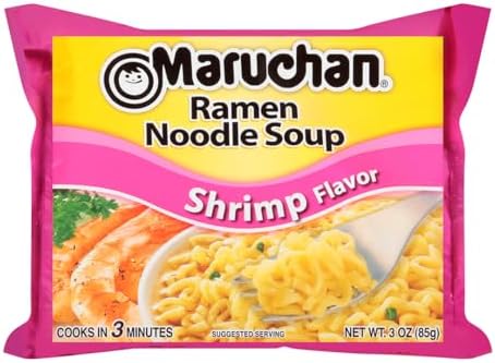 Maruchan, Ramen Noodle Soup, Shrimp Flavor, 3 oz