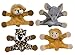 Raymond Geddes Jungle Locker Buddies Plush Magnet, 12 Pack (68236)