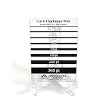 ProGuard Cards Thickness Gauge Tool, Trading & Sports Card Point Gauge Guide